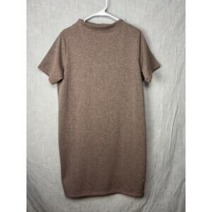 Arc’teryx Laina Dress Size Medium Brown Knit Pullover Short Sleeve Washable SS